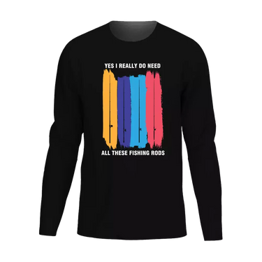 I Really Need All These Fishing Rods Men Long Sleeve Shirt